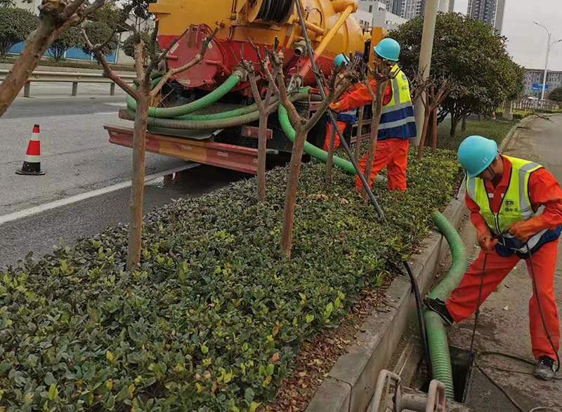 镇平市政管道清淤